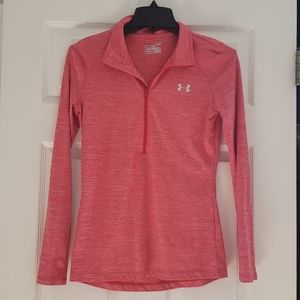 Under Armour Tech Heat Gear Half-Zip Tee